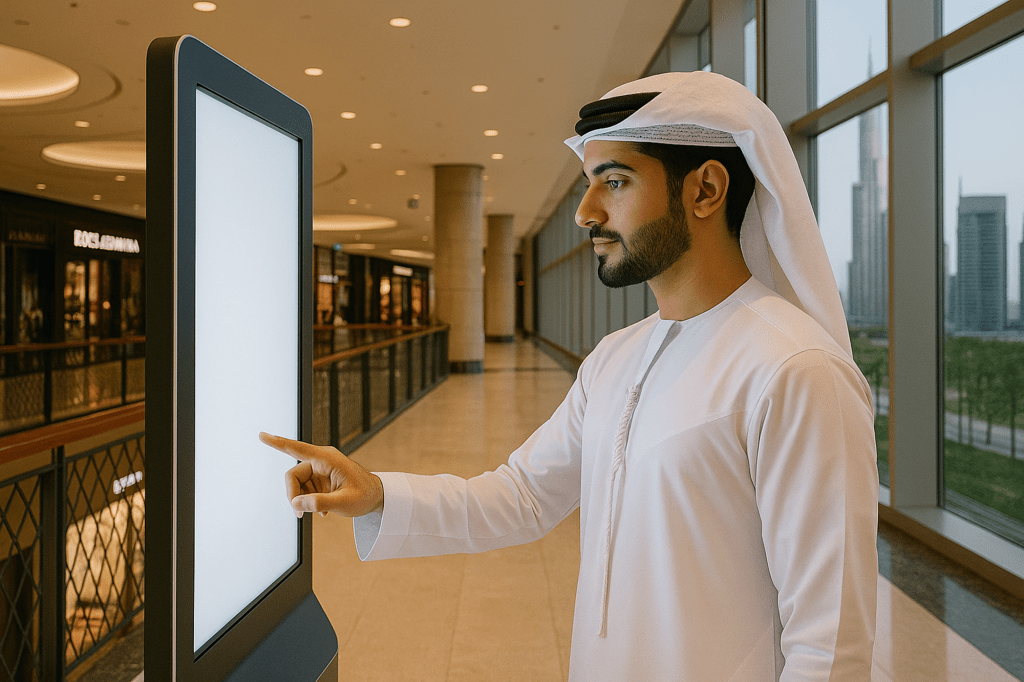 The Rise of Self-Service Touch Screen Kiosks Leading Dubai’s Tech Wave